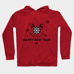 Merry Christmas And Happy New Year Hoodie